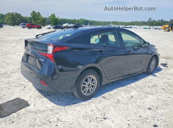 JTDKAMFU0M3148824 2021 TOYOTA PRIUS Черный Задняя правая четверть