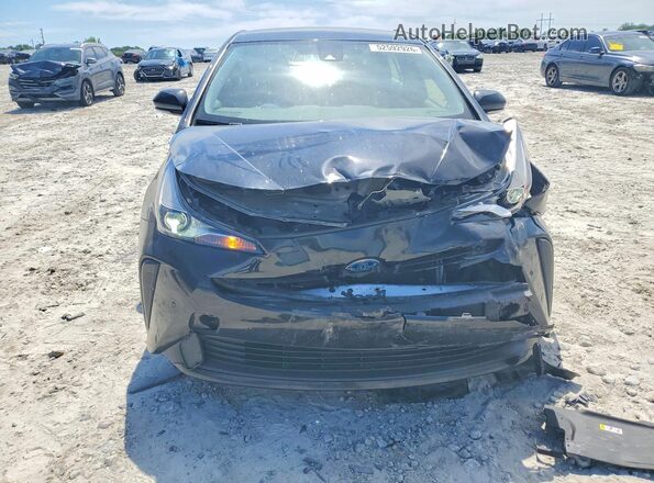 JTDKAMFU0M3148824 2021 TOYOTA PRIUS Черный Вид спереди