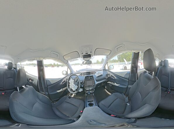 JTDKAMFU0M3148824 2021 TOYOTA PRIUS Черный Вид наклейки с VIN-кодом