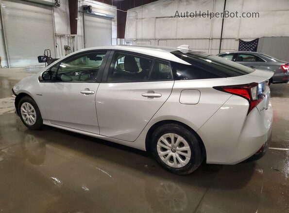 JTDKAMFU3M3143438 2021 TOYOTA PRIUS Silver Tył lewy