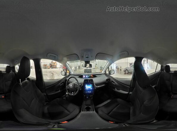 JTDKAMFU3M3143438 2021 TOYOTA PRIUS Silver Widok wnętrza 360 stopni
