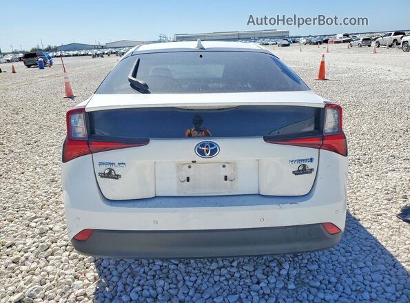 JTDKAMFU4M3140192 2021 TOYOTA PRIUS Белый Вид сзади