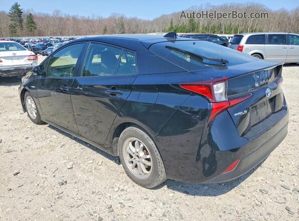 JTDKAMFU5M3151797 2021 TOYOTA PRIUS Black Trasero izquierdo