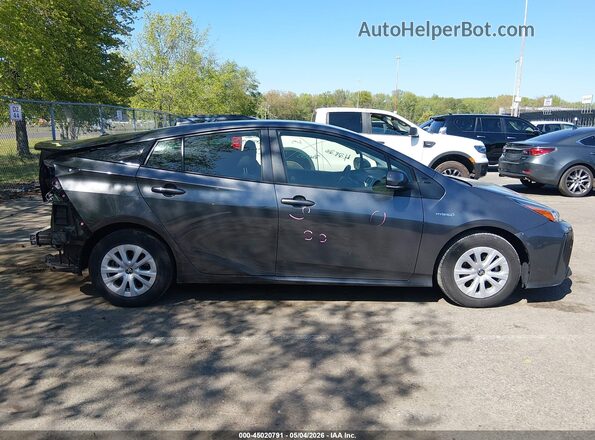 JTDKAMFU6N3182204 2022 TOYOTA LE Gray Widok wnętrza z tyłu