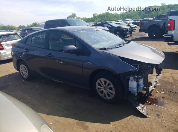 JTDKAMFU7M3138968 2021 TOYOTA PRIUS Gray Delantero derecho