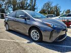 2021 Toyota Prius Le Серый vin: JTDKAMFU8M3149106