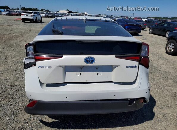 JTDKAMFUXM3147650 2021 TOYOTA LE Белый Вид сзади