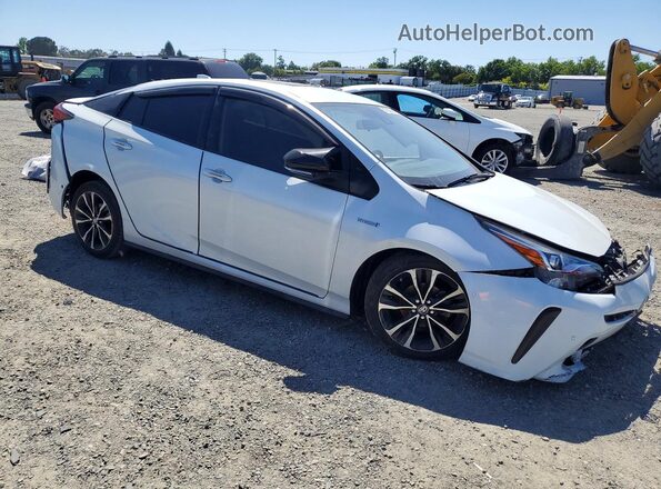 JTDKAMFUXM3147650 2021 TOYOTA LE Белый Передняя правая четверть