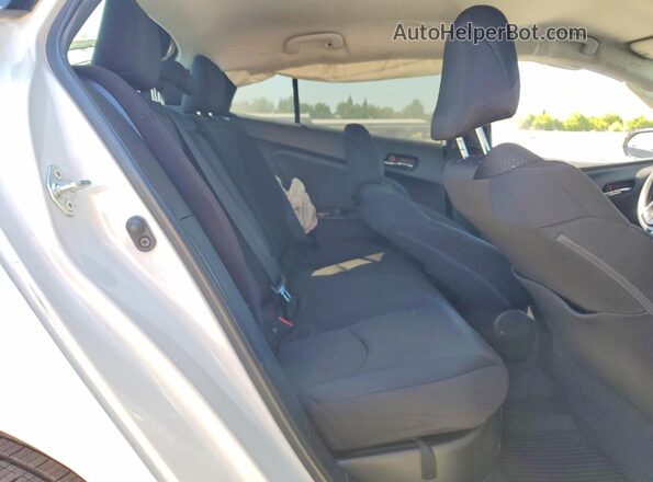 JTDKAMFUXM3147650 2021 TOYOTA LE Белый Вид задних сидений