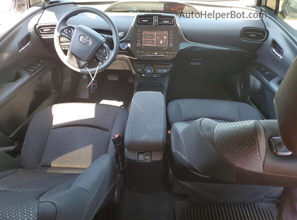 JTDKAMFUXM3147650 2021 TOYOTA LE Белый Вид панели приборов