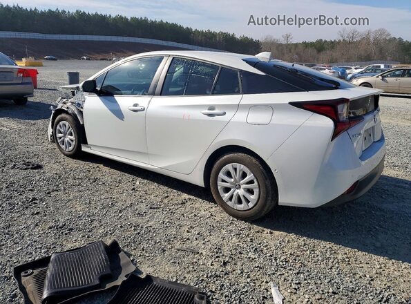 JTDKAMFUXN3172727 2022 TOYOTA PRIUS White Trasero izquierdo