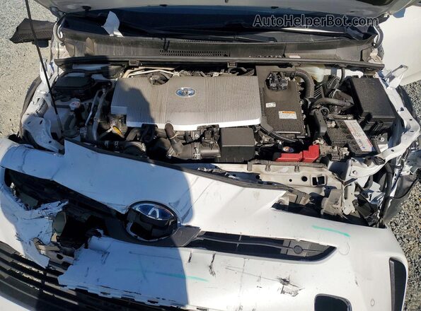 JTDKAMFUXN3172727 2022 TOYOTA PRIUS White Vista interior trasera