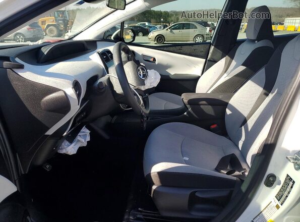 JTDKAMFUXN3172727 2022 TOYOTA PRIUS White Vista interior delantera