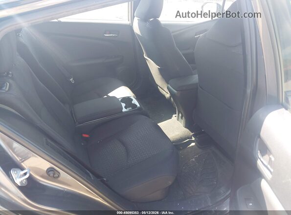 JTDKARFP2J3076155 2018 TOYOTA PRIUS PRIME Gray Widok naklejki z numerem VIN