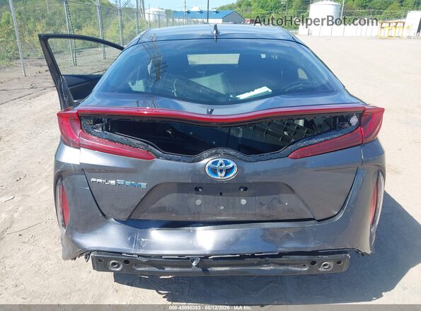 JTDKARFP2J3076155 2018 TOYOTA PRIUS PRIME Gray Widok z przodu