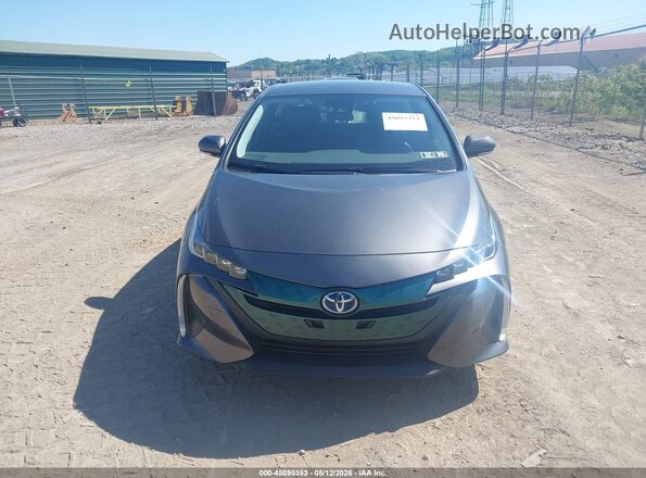 JTDKARFP2J3076155 2018 TOYOTA PRIUS PRIME Gray Widok wnętrza z tyłu