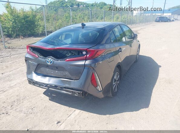 JTDKARFP2J3076155 2018 TOYOTA PRIUS PRIME Gray Tył prawy