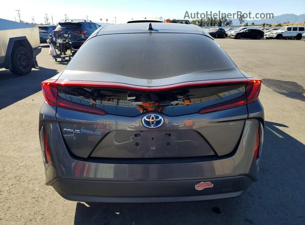 JTDKARFP2L3146286 2020 TOYOTA PRIUS Charcoal Вид ззаду