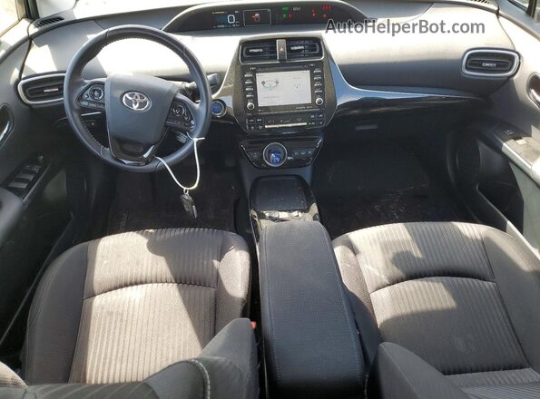 JTDKARFP2L3153450 2020 TOYOTA PRIUS Charcoal Widok deski rozdzielczej