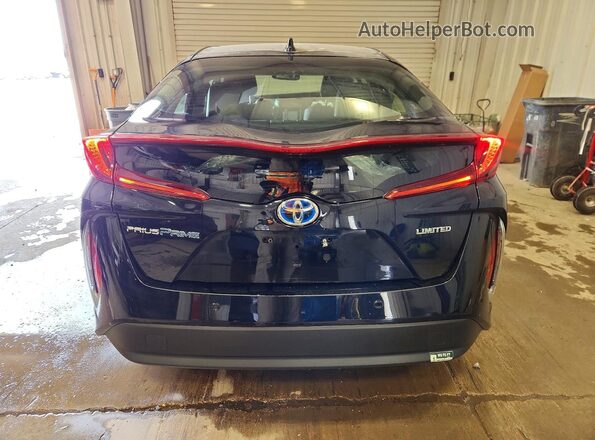 JTDKARFP5L3160487 2020 TOYOTA PRIUS Черный Вид сзади