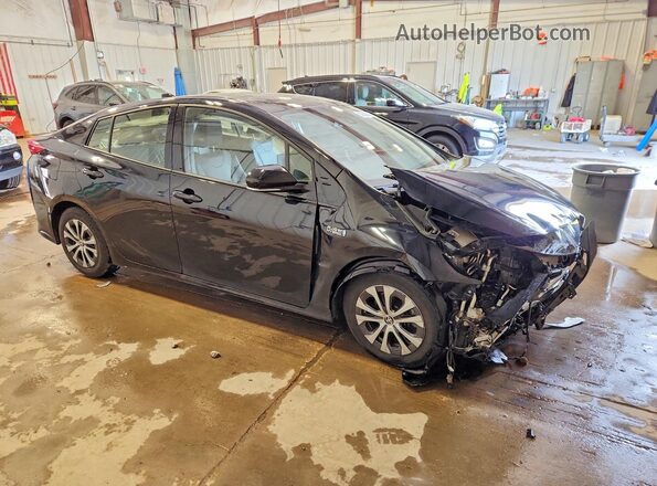 JTDKARFP5L3160487 2020 TOYOTA PRIUS Черный Передняя правая четверть