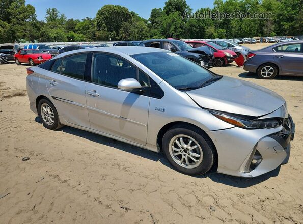 JTDKARFPXH3005828 2017 TOYOTA PRIUS Silver Передня права чверть