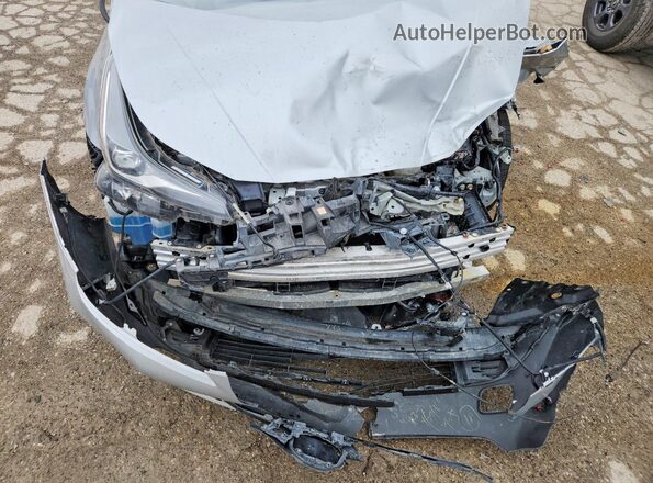 JTDKARFU4K3072082 2019 TOYOTA PRIUS Серебряный Вид подкапотного пространства