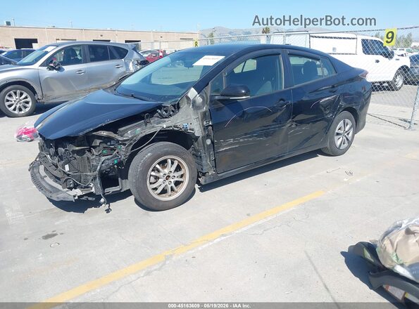 JTDKARFU9G3011978 2016 TOYOTA PRIUS Black Przód lewy