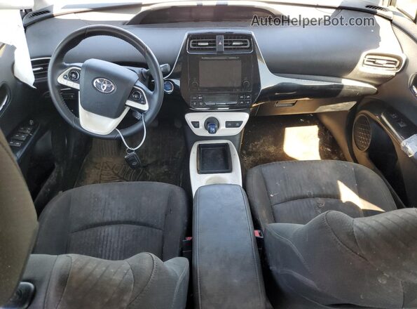 JTDKARFUXG3023041 2016 TOYOTA PRIUS Серебряный Вид панели приборов