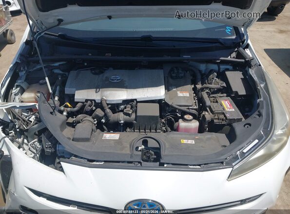 JTDKARFUXK3070255 2019 TOYOTA PRIUS Белый Вид сзади