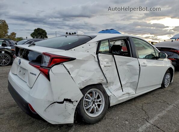 JTDKARFUXK3099772 2019 TOYOTA PRIUS Белый Задняя правая четверть