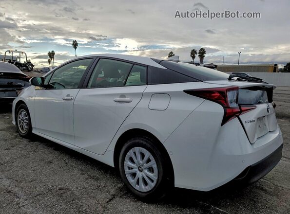 JTDKARFUXK3099772 2019 TOYOTA PRIUS Белый Задняя левая четверть