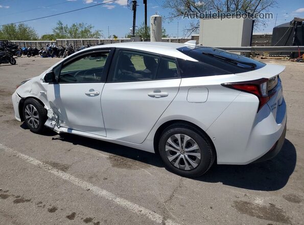 JTDL9MFU7M3028063 2021 TOYOTA PRIUS Белый Задняя левая четверть