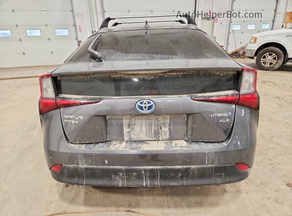 JTDL9RFU2K3011004 2019 TOYOTA LE Gray Հետևի տեսք