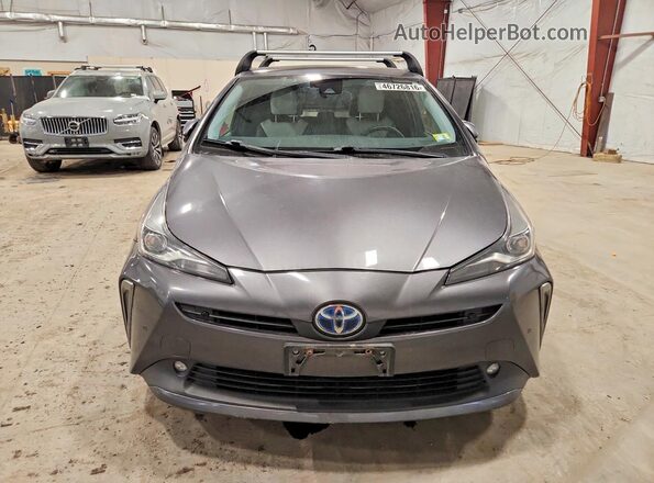 JTDL9RFU2K3011004 2019 TOYOTA LE Gray Դիմացի տեսք