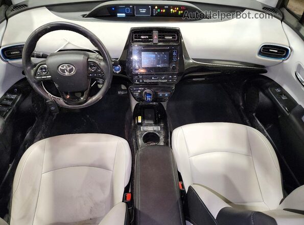 JTDL9RFU2K3011004 2019 TOYOTA LE Gray Առջևի վահանակի տեսք