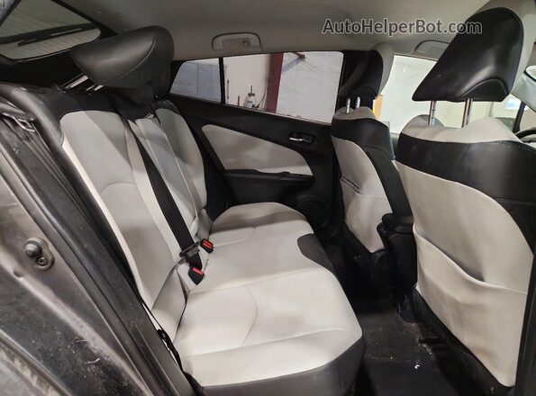 JTDL9RFU2K3011004 2019 TOYOTA LE Gray Հետևի նստատեղերի տեսք
