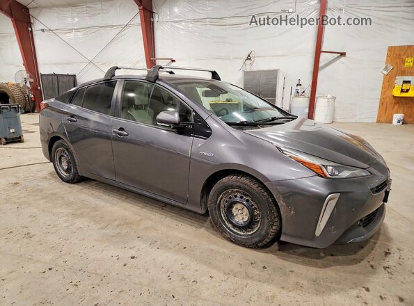 JTDL9RFU2K3011004 2019 TOYOTA LE Gray Առջևի աջ