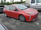 2019 Toyota Prius Красный vin: JTDL9RFU3K3011903