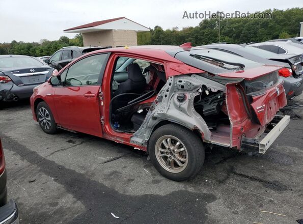 JTDL9RFU3K3011903 2019 TOYOTA PRIUS Красный Задняя левая четверть