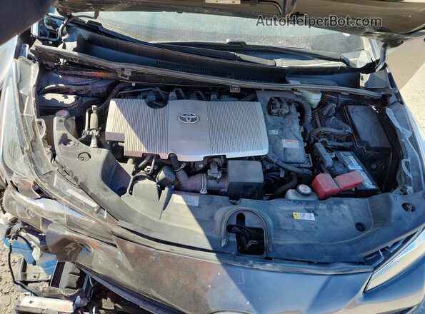 JTDL9RFU5L3019518 2020 TOYOTA LE Серый Вид подкапотного пространства