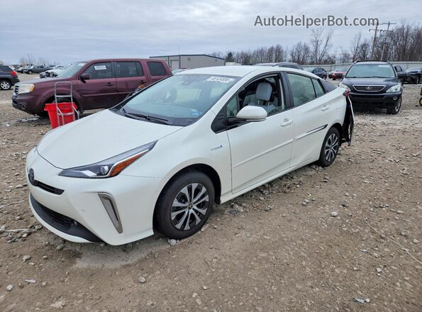 JTDL9RFU6L3015137 2020 TOYOTA PRIUS White Przód lewy
