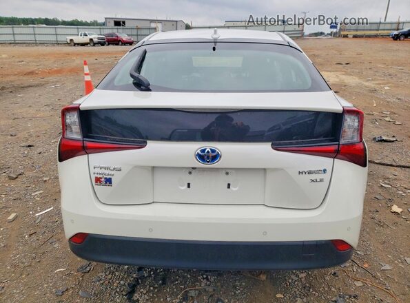 JTDL9RFUXK3011607 2019 TOYOTA PRIUS White Widok z tyłu
