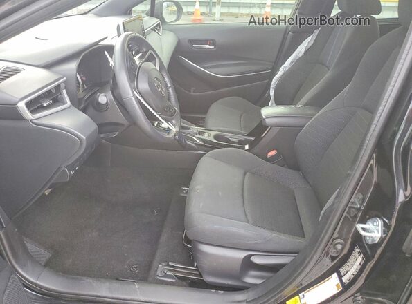JTDP4MCE1MJ053260 2021 TOYOTA COROLLA Black Widok wnętrza z przodu