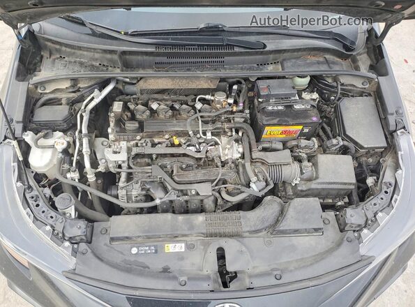 JTDP4MCE1MJ053260 2021 TOYOTA COROLLA Black Widok wnętrza z tyłu