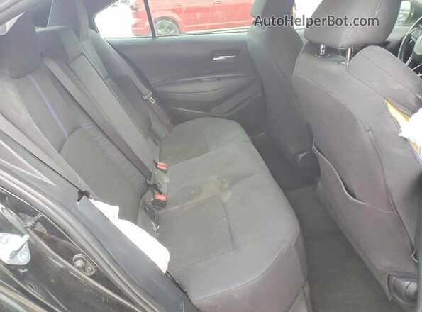 JTDP4MCE1MJ053260 2021 TOYOTA COROLLA Black Widok tylnych siedzeń