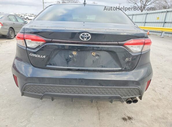 JTDP4MCE1MJ053260 2021 TOYOTA COROLLA Black Widok z tyłu