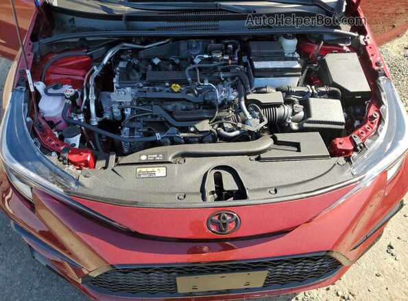 JTDP4MCE4T3527902 2026 TOYOTA COROLLA Красный Вид задней части салона