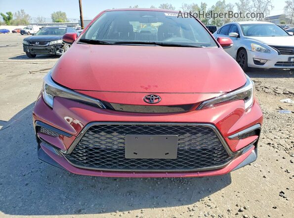 JTDP4MCE4T3527902 2026 TOYOTA COROLLA Красный Вид спереди