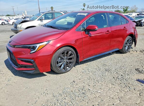JTDP4MCE4T3527902 2026 TOYOTA COROLLA Красный Передняя левая четверть